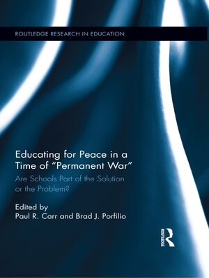 cover image of Educating for Peace in a Time of Permanent War